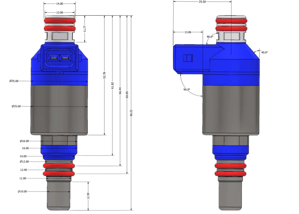 Atomizer SD220 Fuel Injector